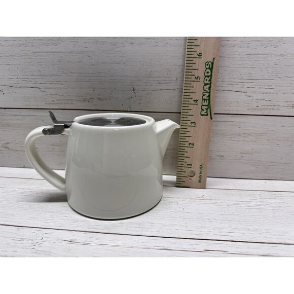 FORLIFE Stump Teapot Black Color with Stainless Lid 18-Ounce Teapot NO DIFFUSER - Picture 4 of 6